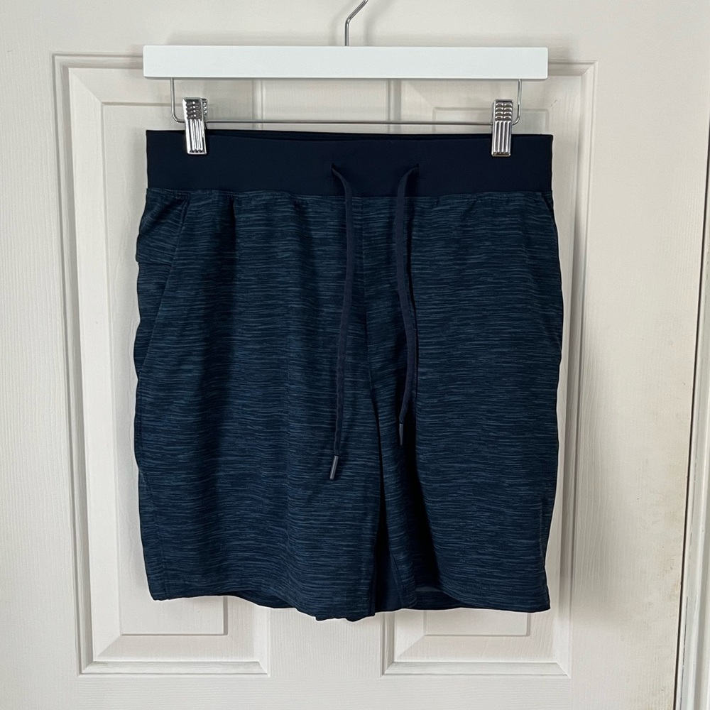 lululemon Men’s T.H.E. Linerless Shorts 5” Navy Size Small